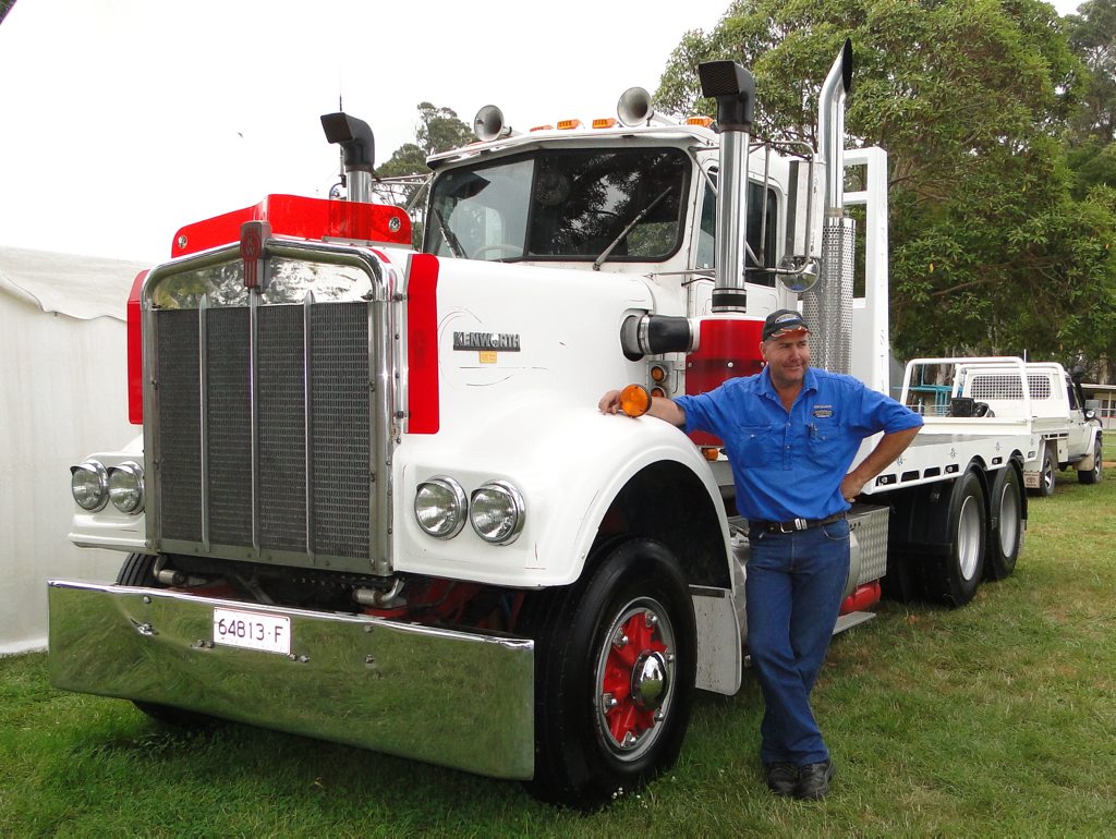 Rod Caldow and his '82 model Kenny. Rod Caldow and his '82 model Kenny.